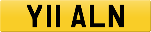 Y11 ALN private number plate